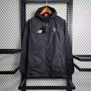 Casaco preta 2025/26 fecho completo