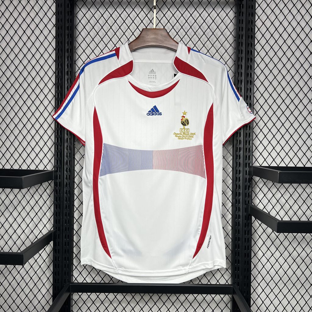 Camisola Retrô França Away 2006