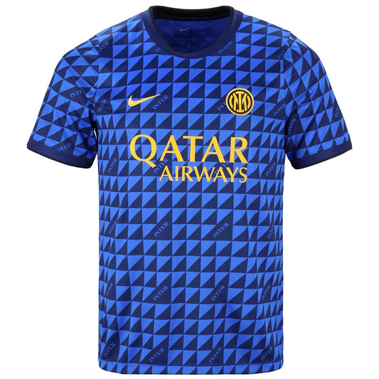 Camisola Inter Milão pré jogo 2026/27