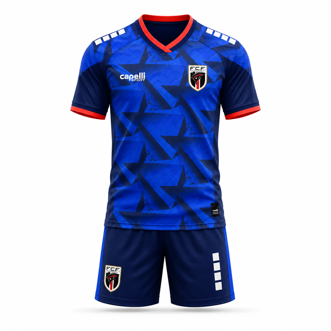 Conjunto Infantil Cabo Verde principal Copa do mundo 2026 - azul