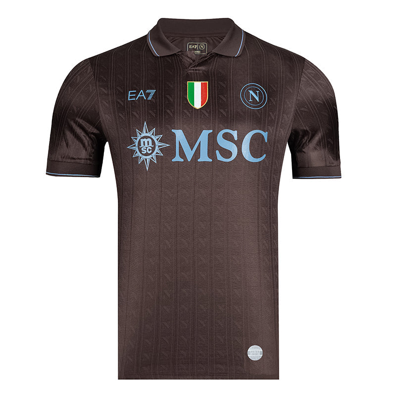 Camisola Napoles third preta 2025/26 - napoli
