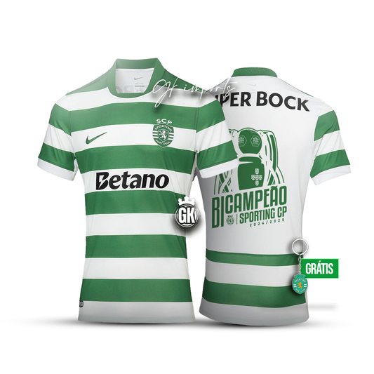 Camisola BICAMPEÃO principal 2025/26