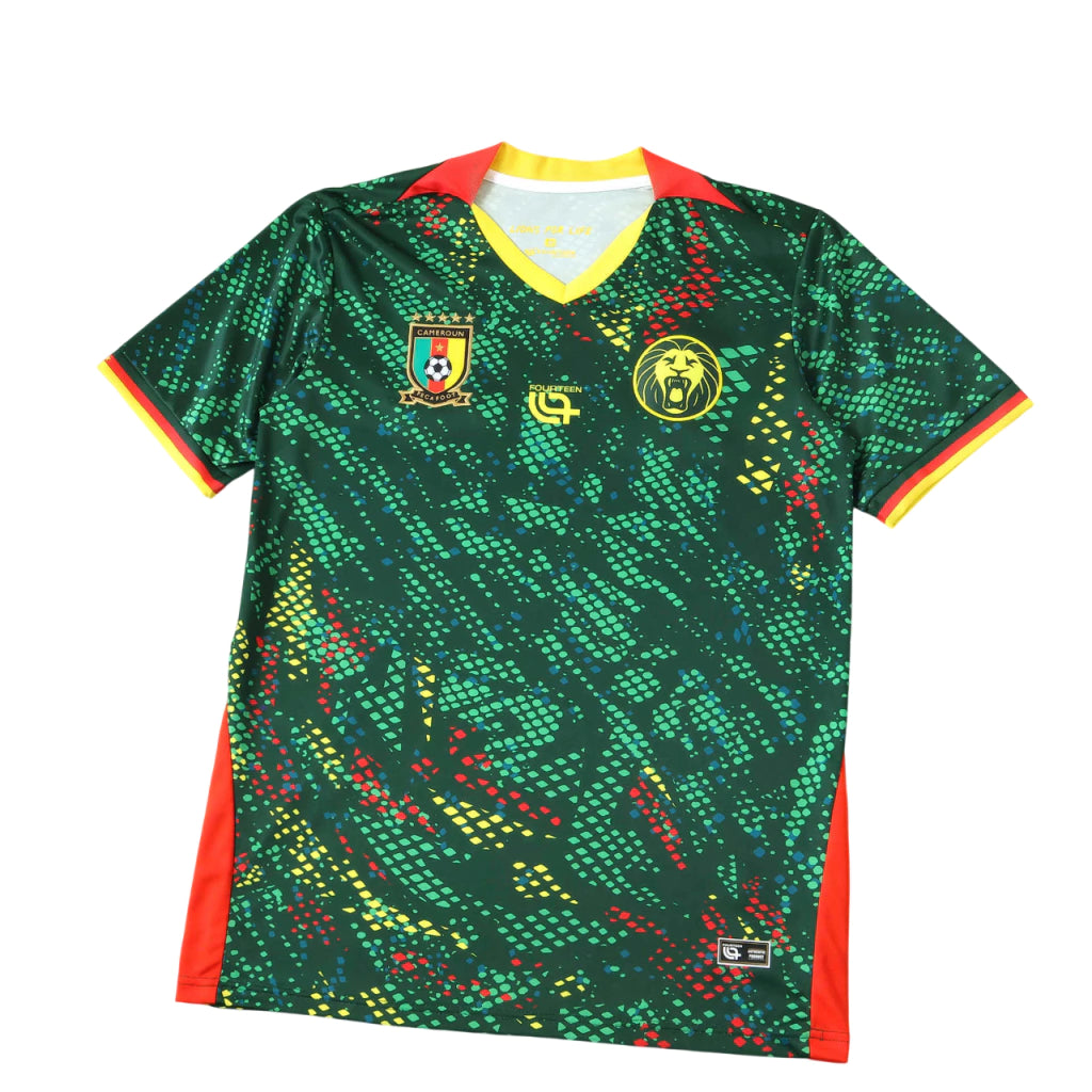 Camisola Seleção de Camarões principal verde - Copa do Mundo 2026