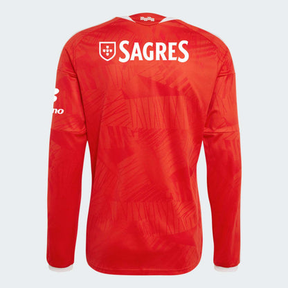 Camisola principal MANGA COMPRIDA vermelha 2026/27