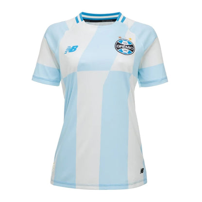 Camisola Grêmio Away branca/azul 2026 - FEMININA