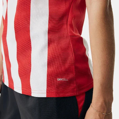 Camisola Feminina PSV Principal Vermelha e Branca 2026/27 – imagem 5