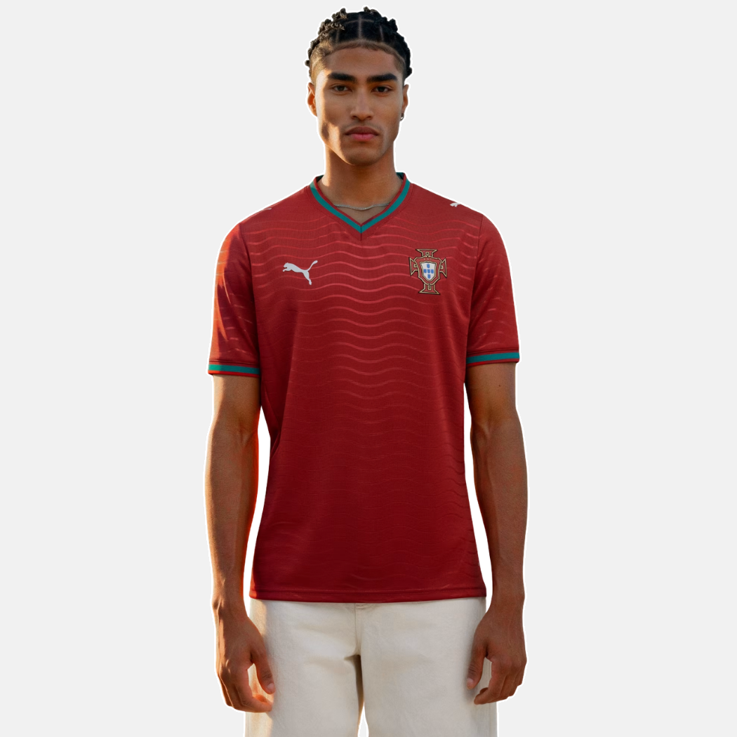 Camisola Seleção de Portugal RONALDO 7 principal COPA DO MUNDO 2026 - vermelha