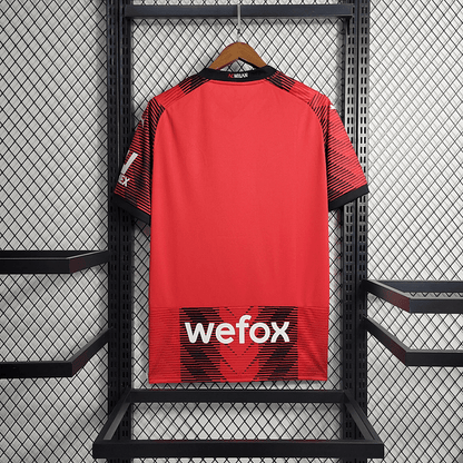 Camisola Milan vermelha Home 2023/24