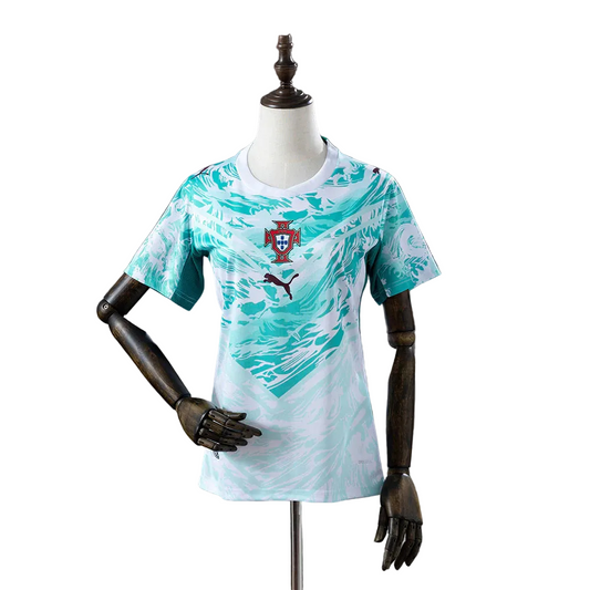 Camisola Feminina Seleção Portugal azul alternativa COPA DO MUNDO 2026