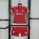 Conjunto Infantil Liverpool Home 2025/26