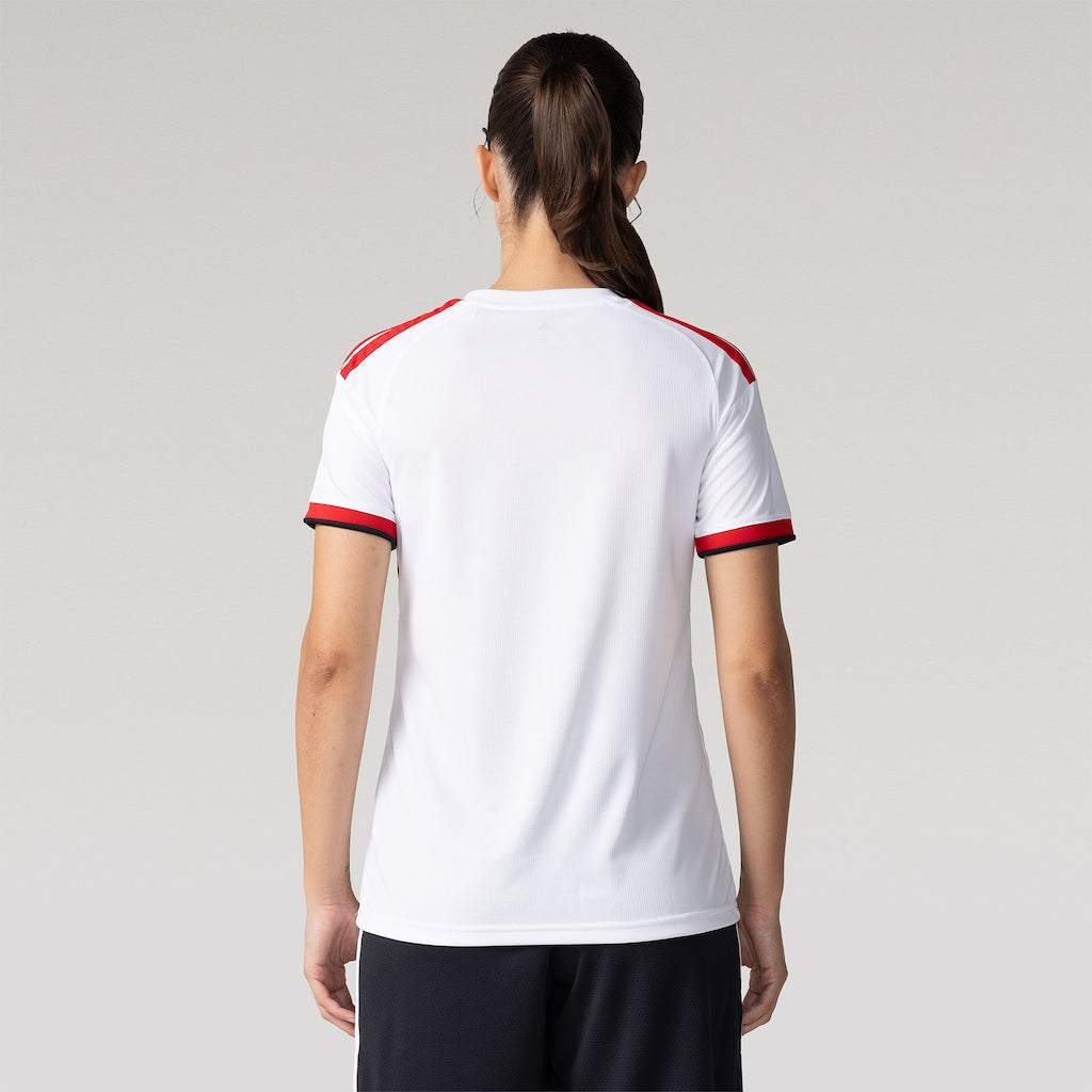 Camisola FEMININA Flamengo Branca Away 2026/27