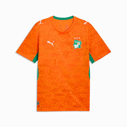 Camisola Seleção da Costa do Marfim principal laranja - Copa do Mundo 2026