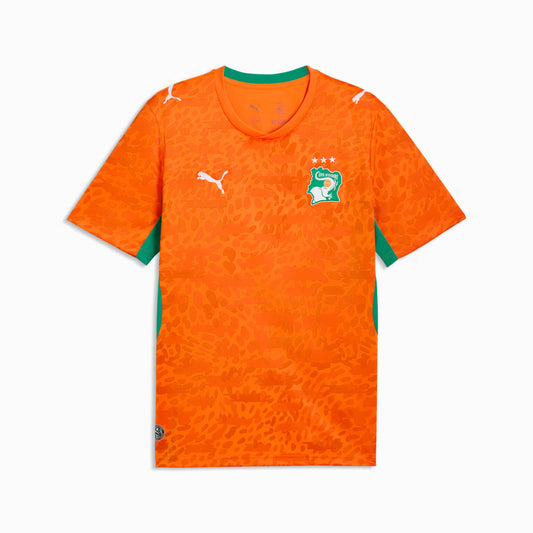 Camisola Seleção da Costa do Marfim principal laranja - Copa do Mundo 2026