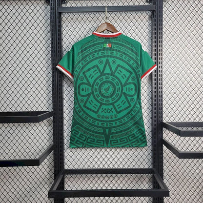 Camisola México FEMININA principal Copa do Mundo 2026 - verde