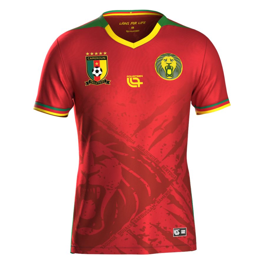 Camisola Camarões alternativa 2025/26