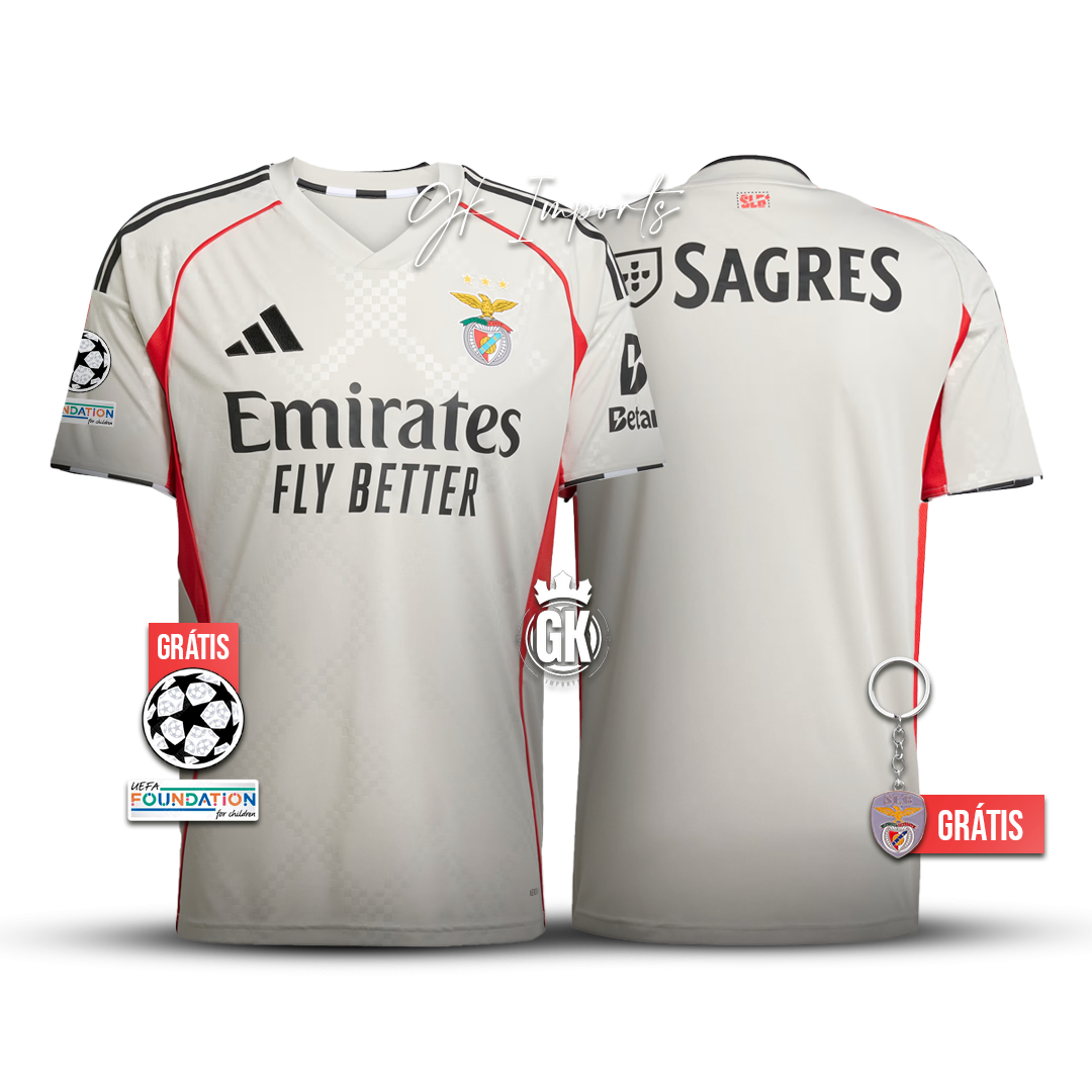 Camisola alternativa SECUNDÁRIA bege 2025/26