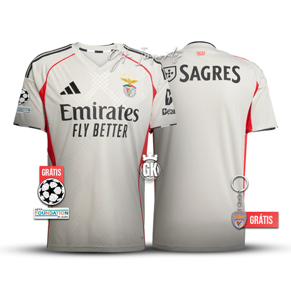 Camisola alternativa SECUNDÁRIA bege 2025/26