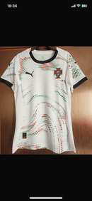 Camisola Feminina Seleção Portugal branca alternativa 2025