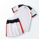 Conjunto Infantil Milan alternativo branco 2025/26