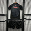 Conjunto infantil alternativo 2024/25 preto