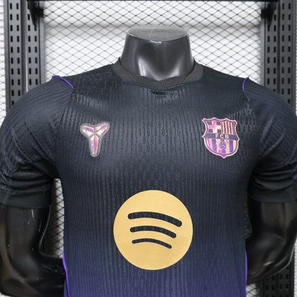 Camisola Barcelona alternativa preta/roxa 2026/27 - PLAYER