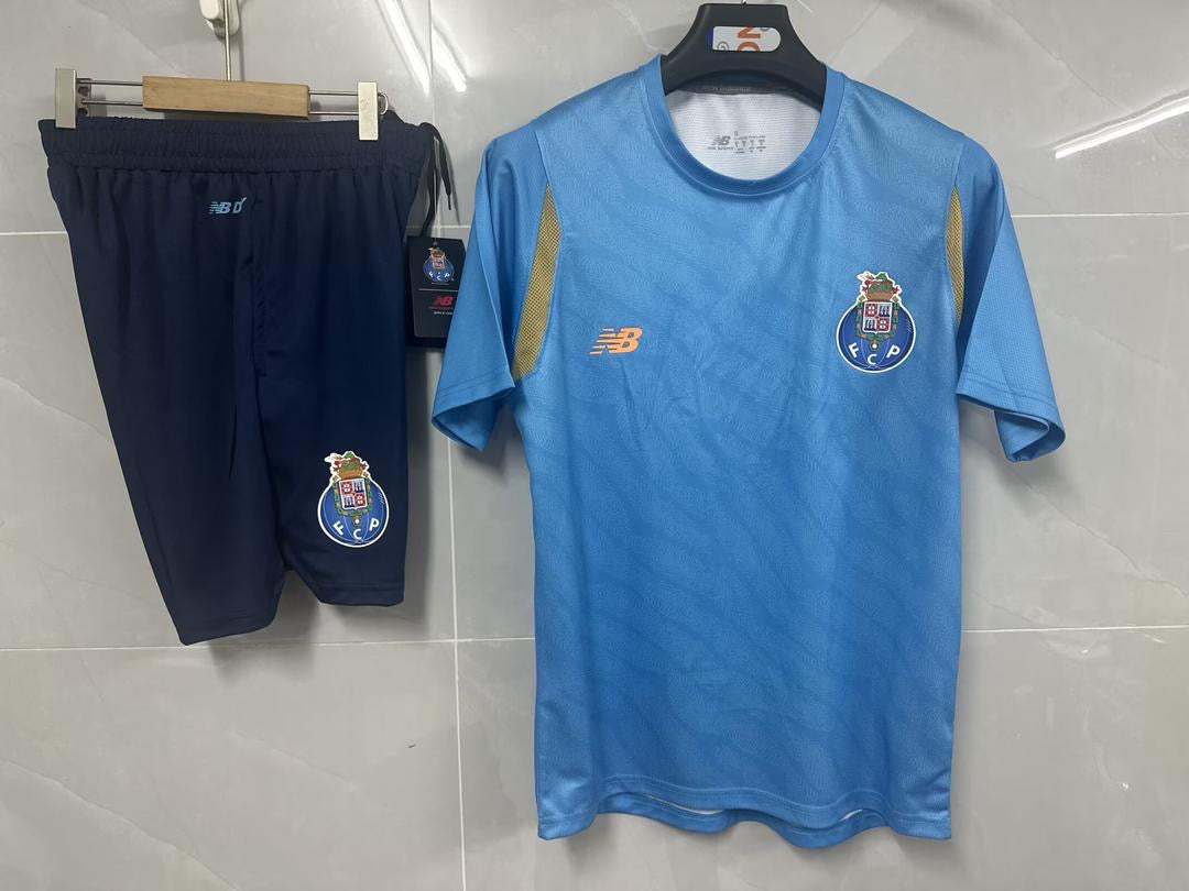 Conjunto adulto treinamento azul claro 2025/26