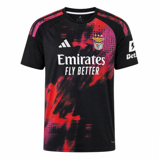 Camisola águia alternativa terceira camisola preta e vermelha 2026/27 - LANÇAMENTO [pré venda: 11 a 22 dias úteis]