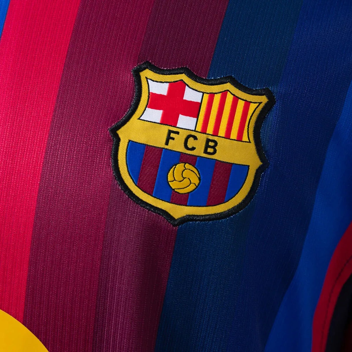 Camisola Barcelona home azul e vermelho 2026/27 - MANGA LONGA