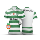 Camisola principal 2025/26 verde e branca - LANÇAMENTO