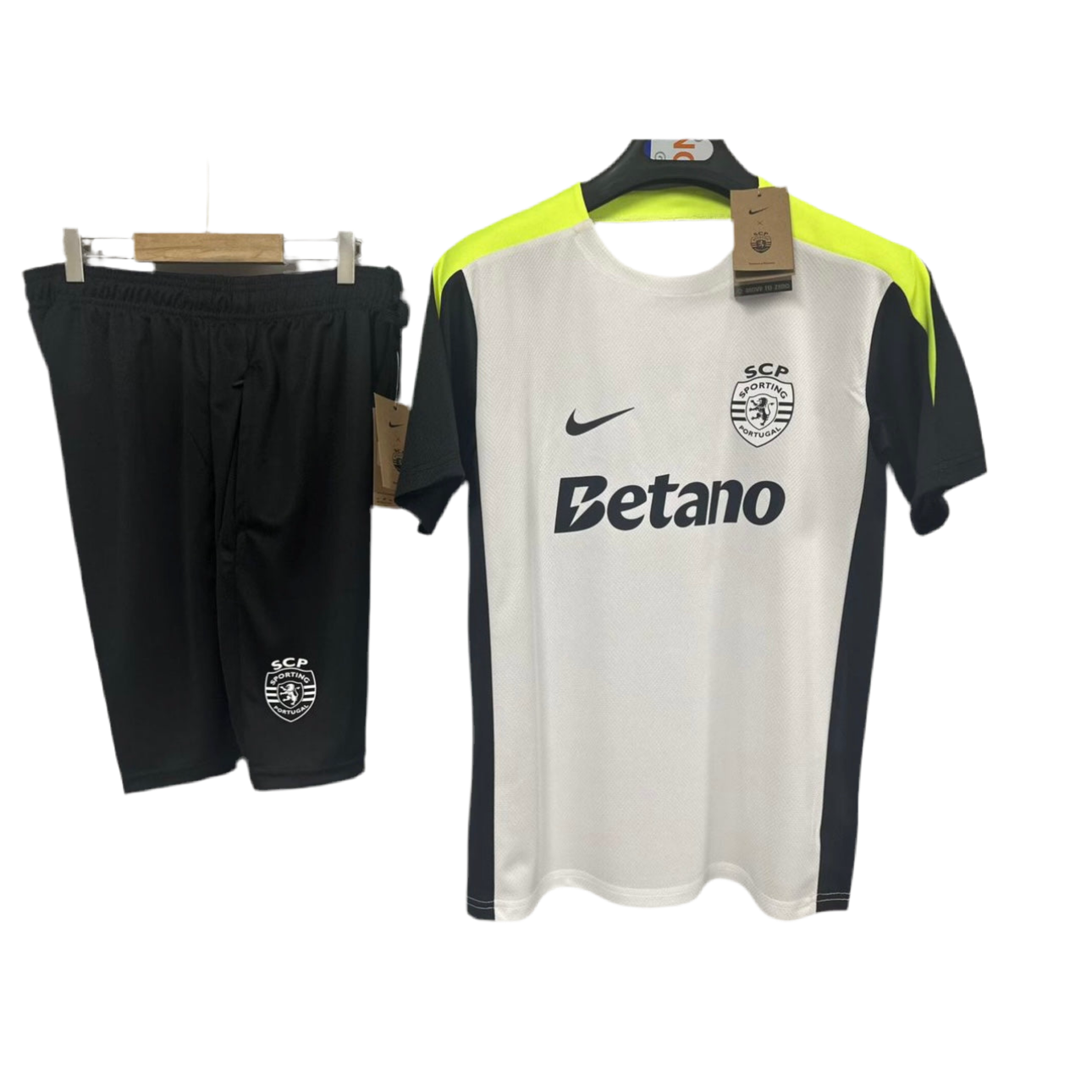 Conjunto adulto treinamento cinza e preta 2025/26