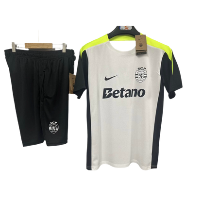 Conjunto adulto treinamento cinza e preta 2025/26