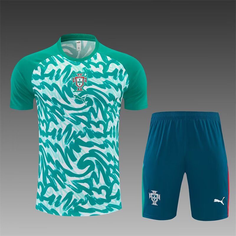 Conjunto Infantil Seleção de Portugal verde 2026/27 COPA DO MUNDO