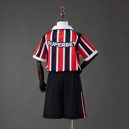 Conjunto Infantil alternativo tricolor 2026/27