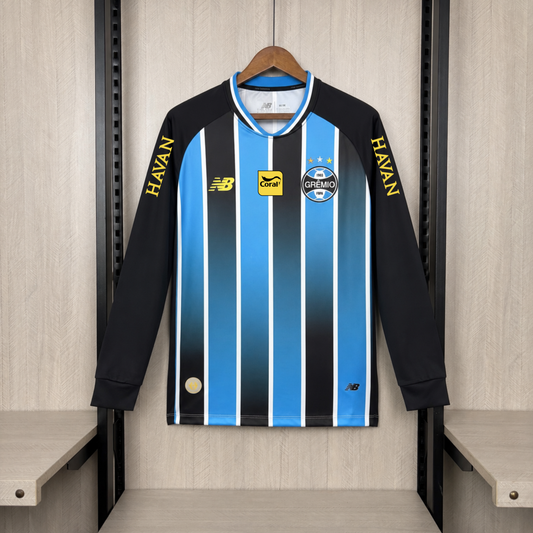Camisola Grêmio Principal Tricolor 2026/27 Manga Comprida