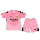 Conjunto infantil guarda redes rosa 2025/26