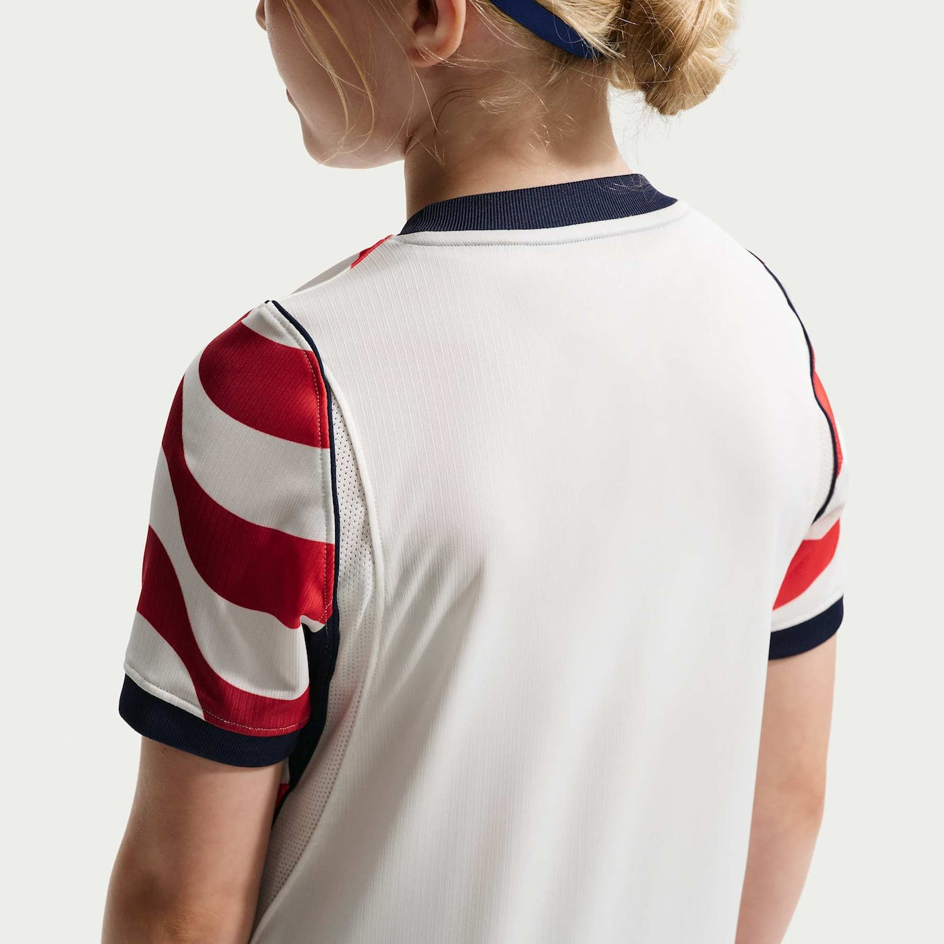 Conjunto infantil Seleção Estados Unidos principal vermelho e branco COPA DO MUNDO 2026