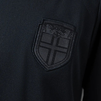 Conjunto infantil Seleção Noruega alternativa preta 2026