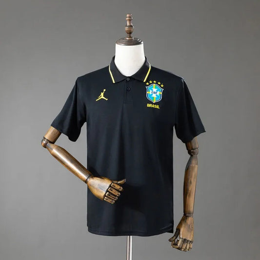 Camisola Brasil Jhordan Preta 2026