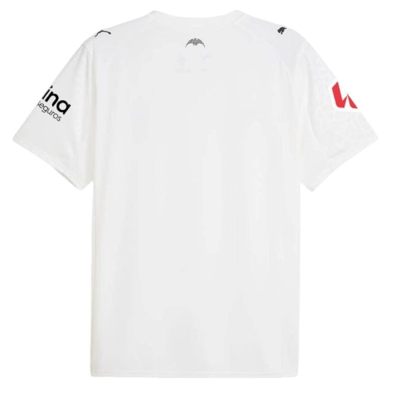 Camisola Valencia principal branca 2025/26