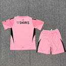 Conjunto infantil guarda redes rosa 2025/26