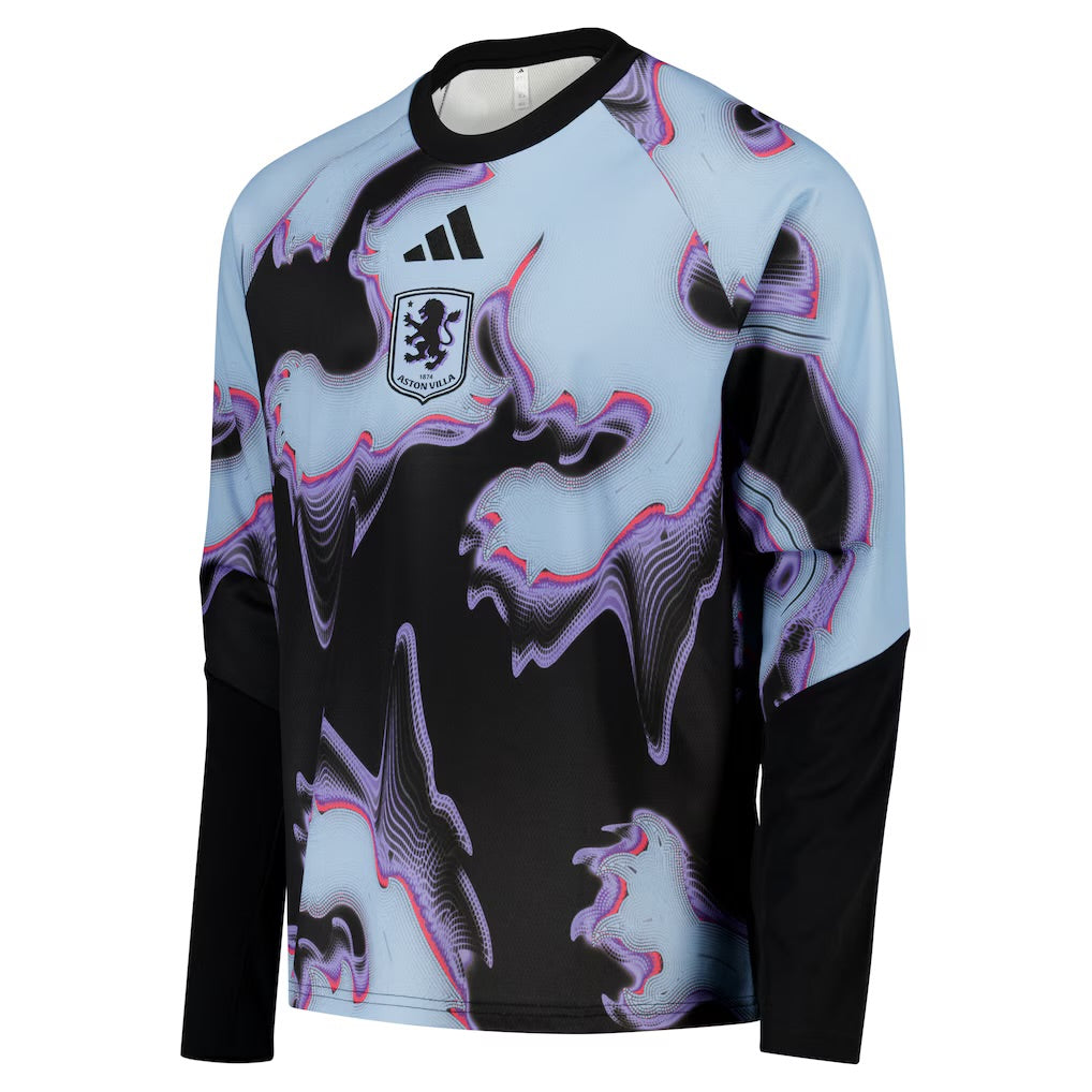 Camisola Aston Villa Pré Jogo2026/27 - MANGA LONGA