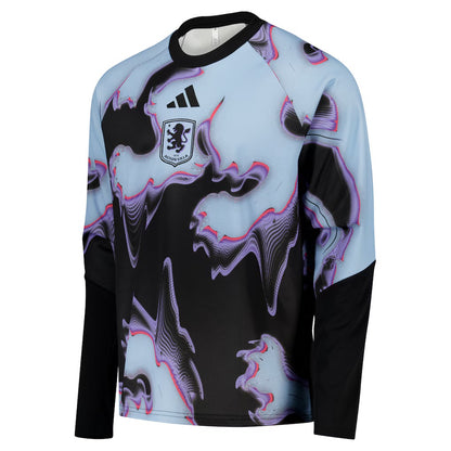 Camisola Aston Villa Pré Jogo2026/27 - MANGA LONGA