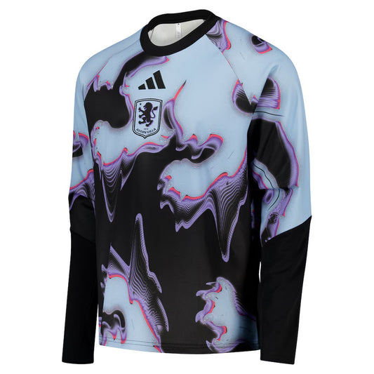 Camisola Aston Villa Pré Jogo2026/27 - MANGA LONGA