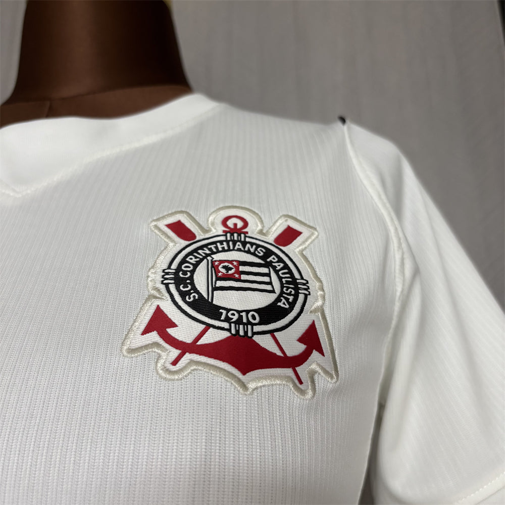 Camisola Feminina Home  2026/27 - branca