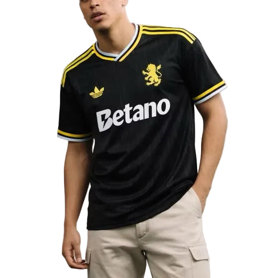 Camisola Aston Villa alternativa preta 2026/27
