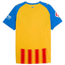 Camisola Valencia terceira amarelo e vermelha 2025/26