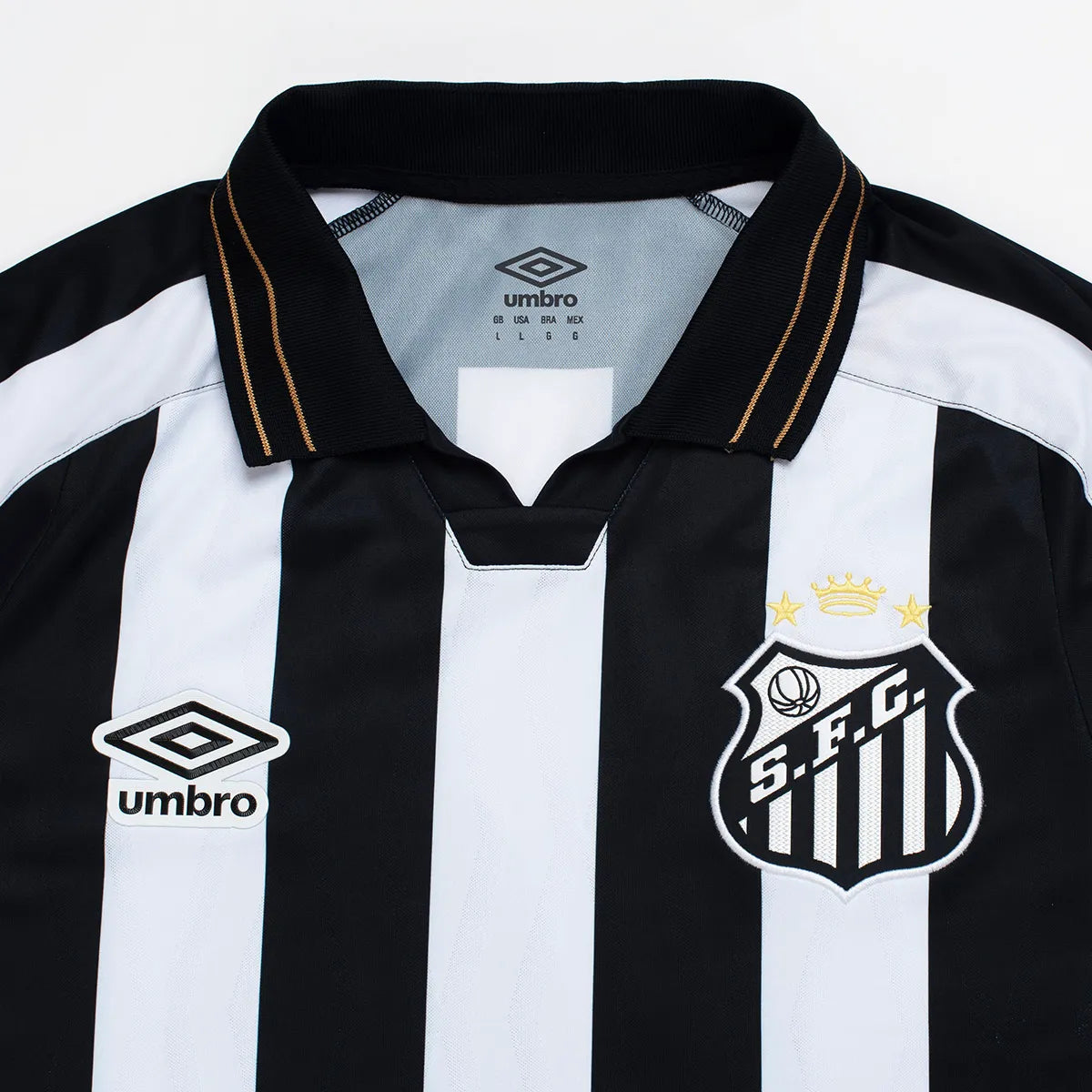 Camisola Santos Away 2026/27 branca/preto