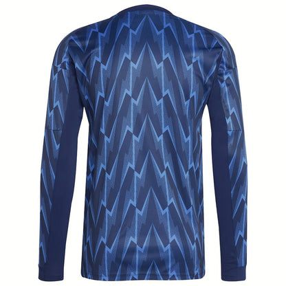 Camisola MANGA LONGA alternativa azul 2025/26