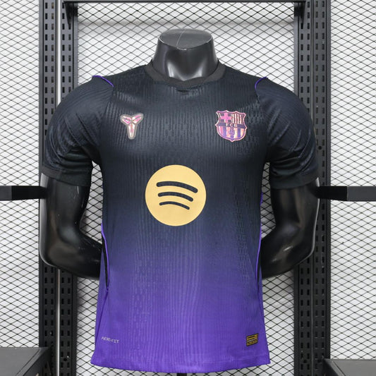 Camisola Barcelona alternativa preta/roxa 2026/27 - PLAYER