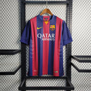 Camisa Barcelona Home Retrô 2014/15 - Vermelha e Azul